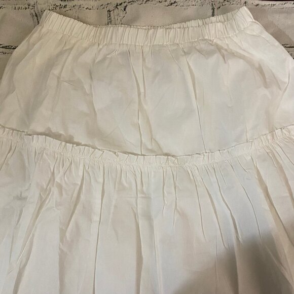 NEW HYFVE Tiered Eyelet Maxi Skirt L - Picture 4 of 16